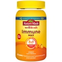 Narava narejene Wellblends ImmuneMAX Gummies, Vitamin C 1000mg + cink, Selen, & Vitamin D3 5000 i.e., Imunska podpora dodatek, 42 Gummies