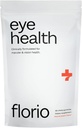 Florio Eye Health Gummy Vitamini za odrasle, 2X Lutein & Zeaksantin, Vitamini A, B2, B3, C & E, Preserve Makular & Retinal Health, Boji oksidacijo, 30-dnevno oskrbo, Naravni Peach Flavor