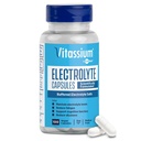 Vitassium Elektrolitske kapsule, elektroliti za upravljanje POTS in visoke natrijeve diete (500 mg natrija - 100 mg kalija), brez arome, 100 Sol tablete (Size 0)