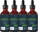 Kapljice za zdravljenje prostate - sprostitvene kapljice, naravne zeliščne kapljice prostate (4 kosov)