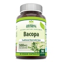 Rastlinske skrivnosti Bacopa Powder 500 Mg 90 Veggie Kapsule Supplement 