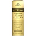 Solgar Tekoči vitamin D3 125 μg (5.000 i.e.), 2 fl oz - okusna, naravna oranžna aroma - pomaga ohranjati zdrave kosti & zobe - Imunski sistem podpora - Gluten Free, Dairy Free, Kosher - 59 Strežnice