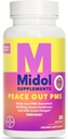 MIDOL dopolnila Peace Out PMS, PMS podpora dodatek, oblikovan z Chasteberry za pomoč lažje prsi nežnost in blage spremembe razpoloženja, tudi z Ginger Powder & Valerian Extract, 30 Count