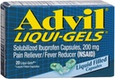 Advil 200 mg Liqui-Gels 20 ea (paka po 12)