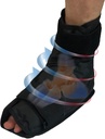 Foot & Angle Pain Relief Hot/Cold Gel Ovit - Učinkovito sprostite noge in kolne bolečine in bolečine uporabo Kompresijski Gel Ankle Ledeni Pack Ovitek - Ogrevani ali ohlajeni, Cilje vseh področij Angle & Foot - Velika