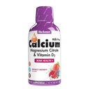 Bluebonnet Nutrition Tekoči kalcijev citrat, Magnezij, Vitamin D3, Zdravje kosti, Brez glutena, Brez soje, Brez mleka, Košir, 16 fl oz, 32 Servisi, Mešana jagodičja aroma