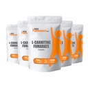 BulkSupplements.com L-karnitin fumarat prašek - karnitin dodatek, karnitin prašek, L-karnitin 500mg - Gluten prost, 500mg na serviranje, Gluten prost, 5kg (11 funtov) (Pack of 5)