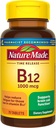 Vitamin B12 1000 mcg, prehranska dopolnila za energetsko presnovno podporo, 75 tablet za sprostitev v času, 75 dnevna dobava