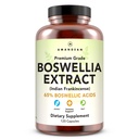 AMANDEAN Boswellia Serrata Extract. 500mg 120 Veggie kapsule. 65% boswellijeve kisline z AKBA. Indijski Frankincense vnemo dopolnilo. Skupna zdravstvena podpora. (Pakiranje maj Vary)