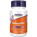 NOW Foods Supplements, Astaksantin 4 mg, funkcije Zantin®, Podpira zdravje oči*, 60 Veg Softgels