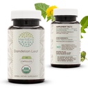 HerberEra Dandelion Leaf USDA Organic 60 Kapsule 
