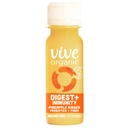 Živa organska prepustnost + Imuniteta Ananas ingver Wellness Shot, 2 fl oz steklenica