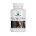 Naravne kože in nohti za lase - Biotin, BCAA, MSM, vitaminski kompleks - 90 Ct (90 dnevna dobava)