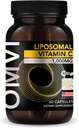 Omvi formule, liposomski vitamin C 1.000mg, visoka absorpcijska askorbinska kislina, antioksidant dodatek, podpira imunski sistem in kolagen ojačevalec, Vegan, Gluten prost, 60 kapsul, 30 Serving, Izdelano v ZDA
