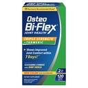 Osteo Bi-Flex Glukozamin Triple Jakost Plus Kurkumin dodatek s kurkuminom za skupno podporo in razpon gibanja, 60 Day Supply, 120 Obložene tablete, Skupni zdravstveni prehranski dodatki