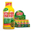 Vitamin Energija B12 11.000% Ekstra Energija Shot Mango 12 Pack, 260mg Naravni kofein, B12 & B6, Nootropni fokus, Vitalnost, Zero Sugar, Gluten-free, Vegan, Košir, 1,93 fl oz